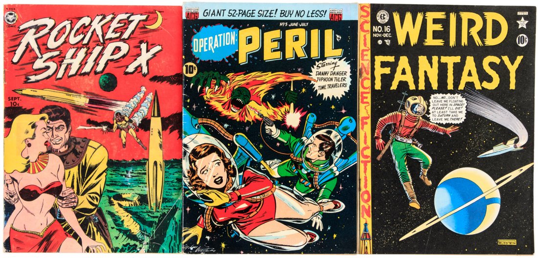 3 Golden Age Science Fiction Comics (1 of 1)