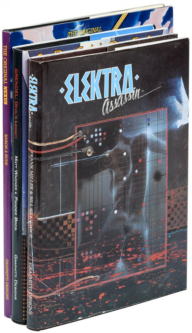 Three signed volumes published by Graphitti Designs (1 of 1)