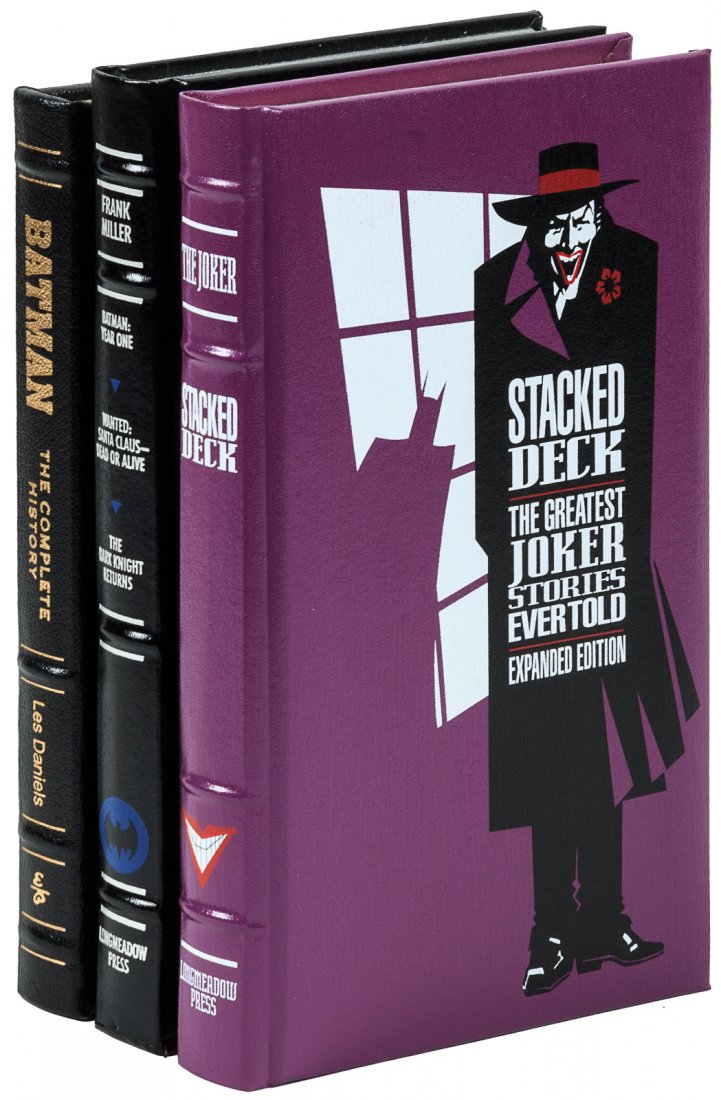 Three volumes featuring Batman and the Joker (1 of 1)