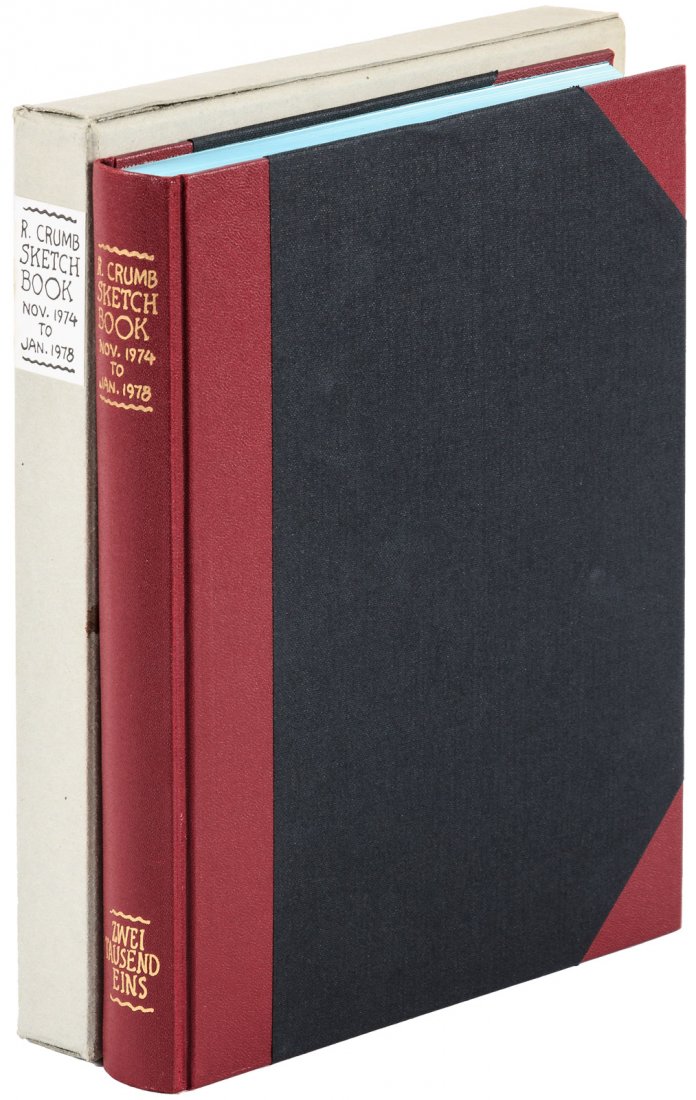 R. Crumb Notebooks, Inscribed (1 of 1)
