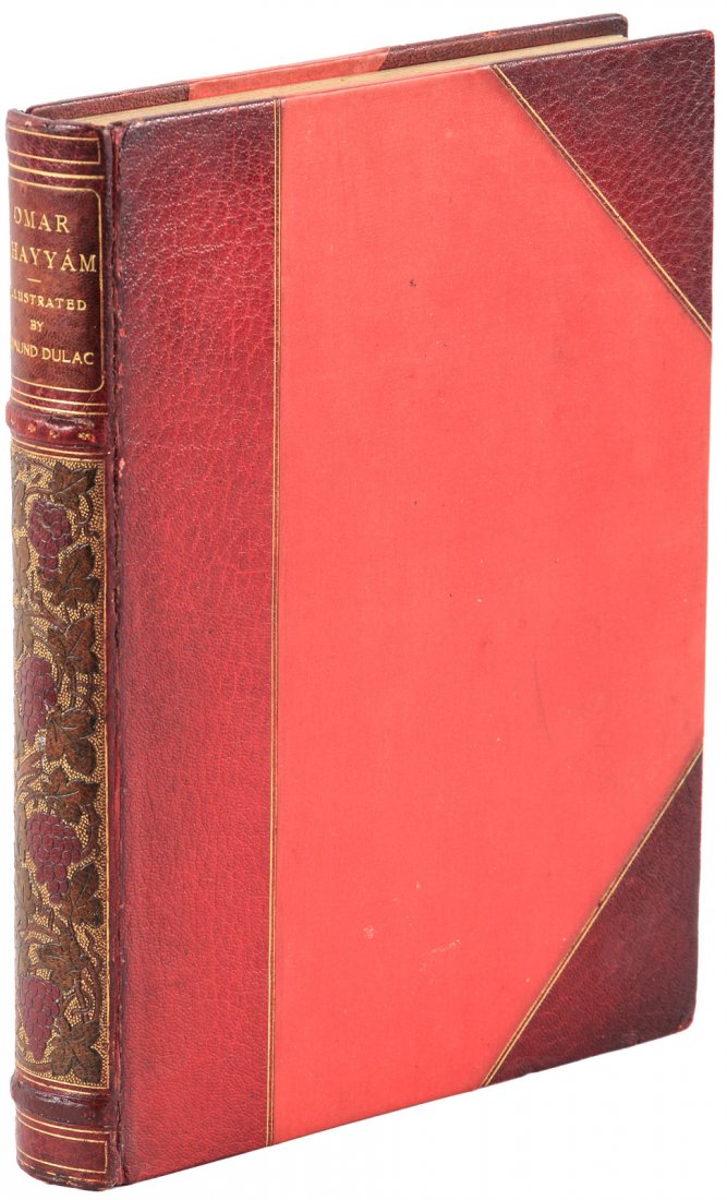 Rubaiyat of Omar Khayyam Edmund Dulac Illustrations: Heading: (Dulac, Edmund) Author: Omar Khayyam Title: Rubaiyat of Omar Khayyam Place Published: London Publisher:Hodder & Stoughton Date Published: [c.1909] Description: With