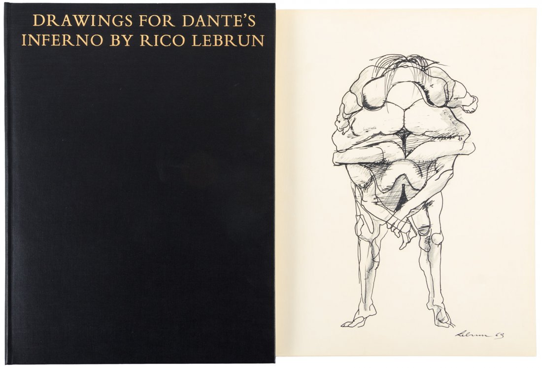 Drawings for Dante's Inferno by Rico Lebrun (1 of 1)