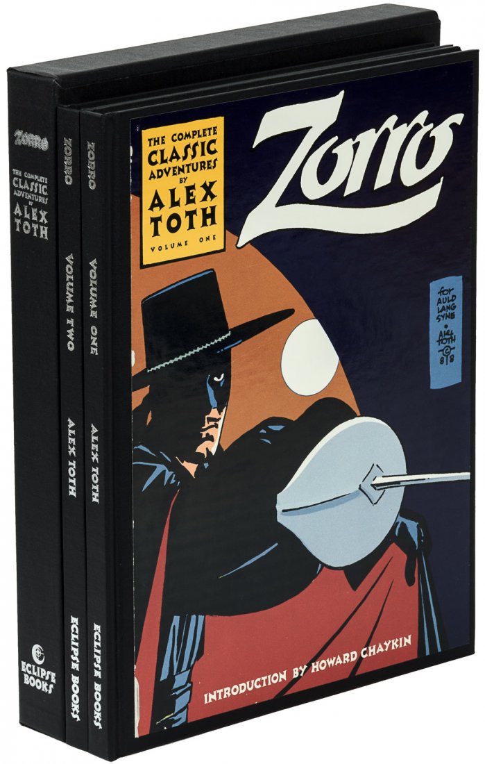 Zorro: the Complete Classic Adventures, Vol. 1-2 signed (1 of 1)