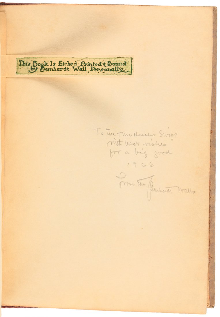 Bernhardt Wall Bumblebee etched book (1 of 3)