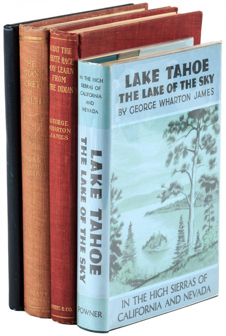 Four Volumes of Western Americana by George Wharton (1 of 1)