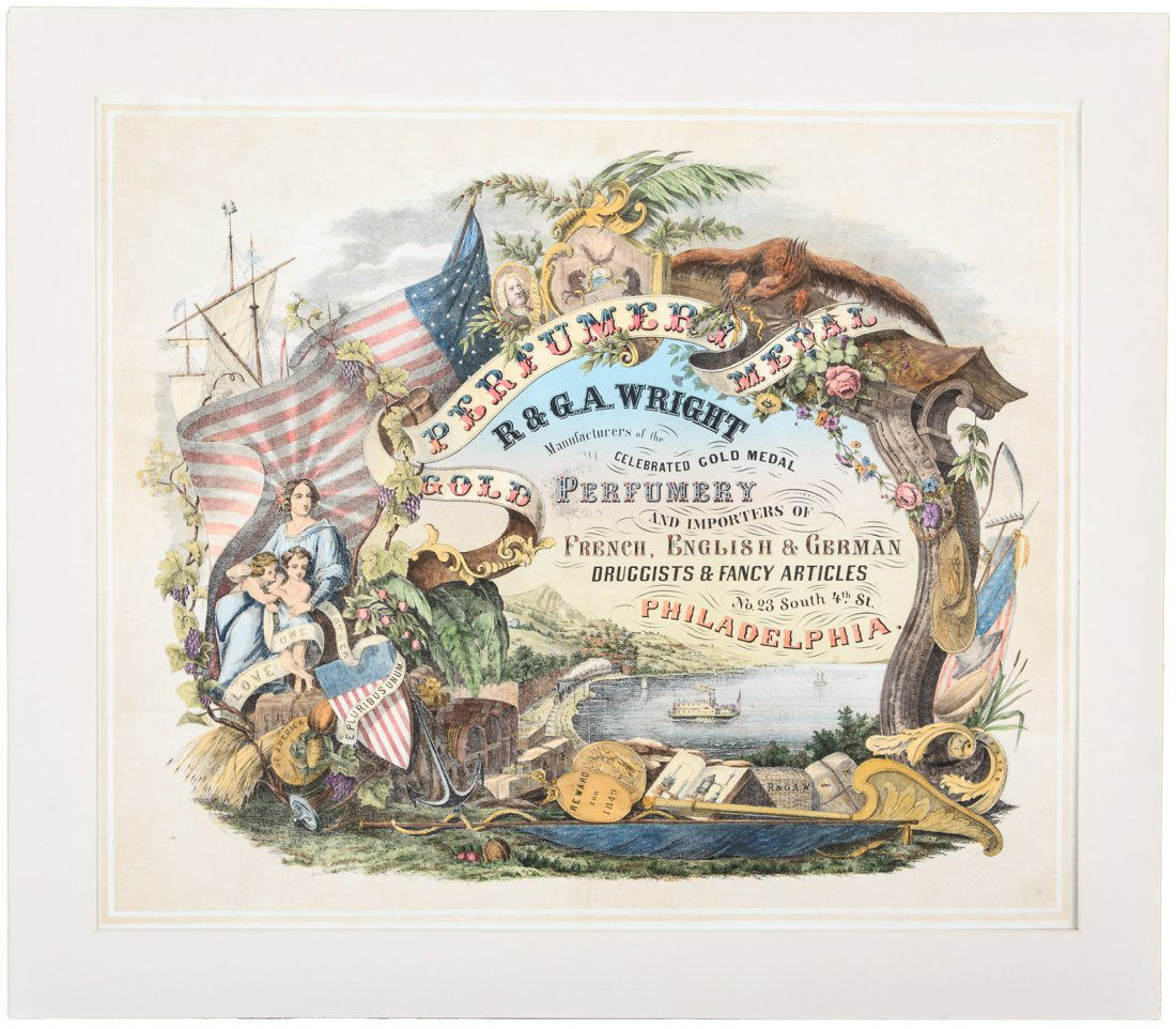 R & G.A. Wright Perfumery Patriotic Advertising (1 of 1)