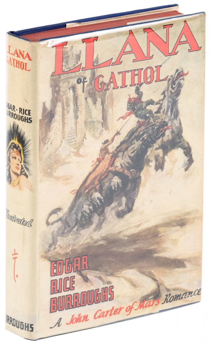 Llana of Gathol Edgar Rice Burroughs: Heading: Author: Burroughs, Edgar Rice Title: Llana of Gathol Place Published: Tarzana, California Publisher:Edgar Rice Burroughs, Inc. Date Published: [1948] Description: