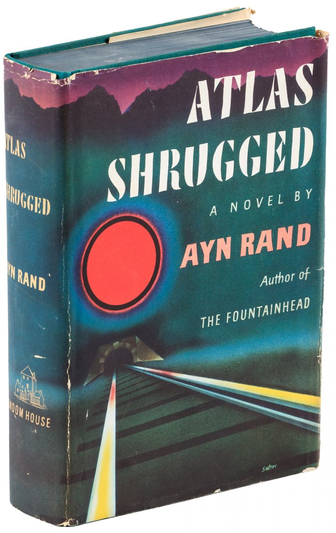 Ayn Rand Atlas Shrugged First Edition in Dust Jacket (1 of 5)