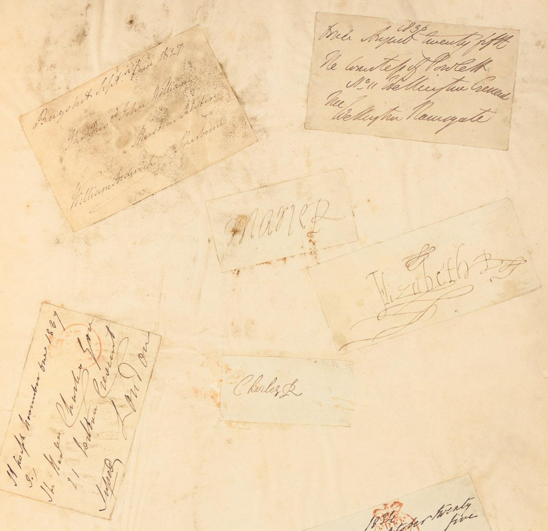 Early 19th century English autograph album (1 of 10)