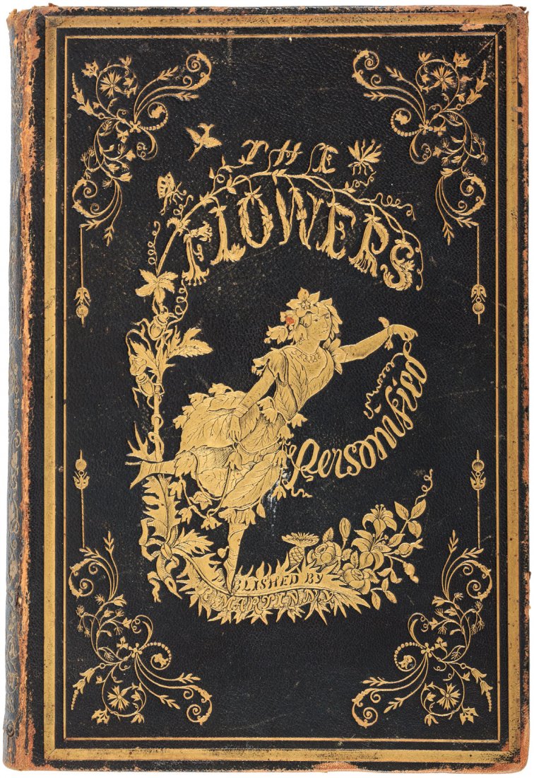 The Flowers Personified 1849 (1 of 4)