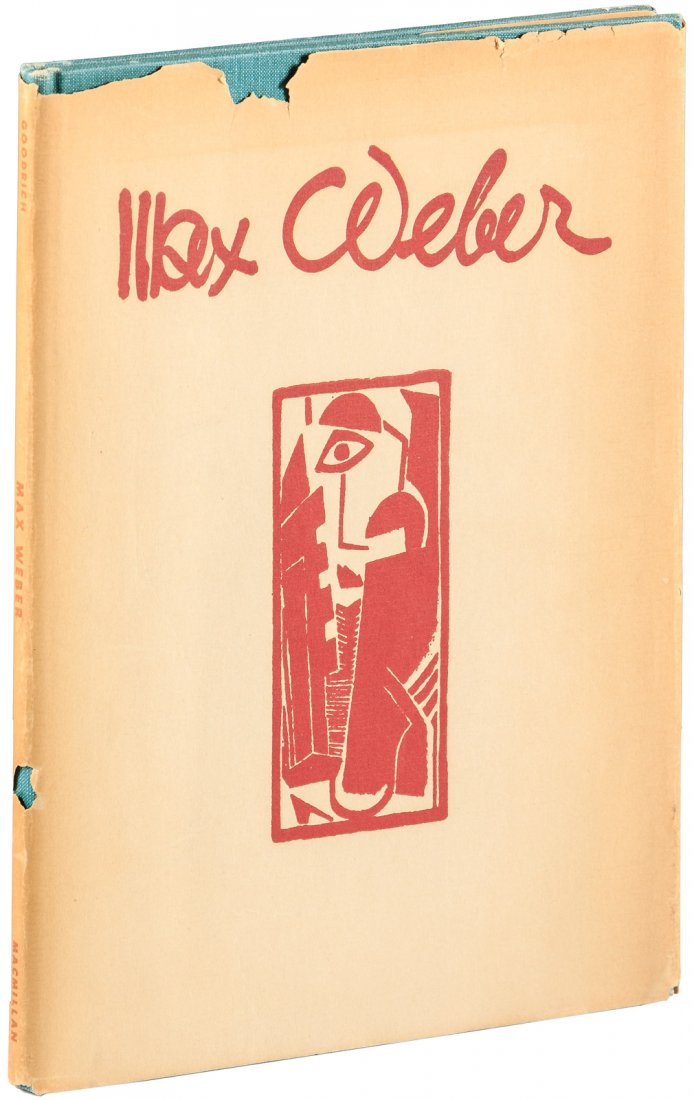 Max Weber Signed: Heading: (Weber, Max) Author: Goodrich, Lloyd Title: Max Weber - Inscribed Place Published: New York Publisher:Macmillan Company Date Published: 1949 Description: 58, [1] pp
