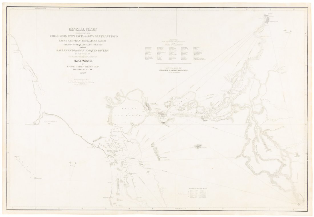 Ringgold chart of entrace to S.F. Bay 1850 (1 of 1)