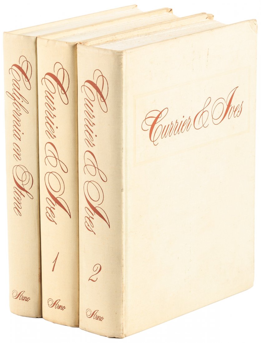 3 Volumes by Harry T. Peters: Heading: Author: Peters, Harry T. Title: Three Volumes on American Lithography Place Published: New York Publisher:Arno Press Date Published: [1976] Description: includes:<