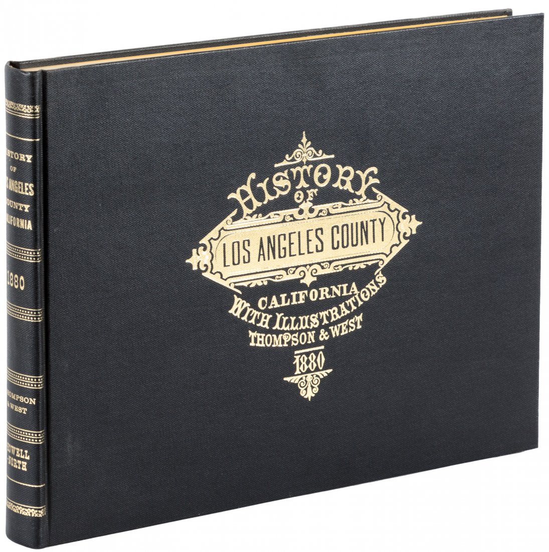 Facsimile of Thompson & West's History of Los Angeles: Heading: (California - Los Angeles) Author: Title: History of Los Angeles County, California, with Illustrations Descriptive of Its Scenery, Residences, Fine Blocks and Manufactories, from Original Sk