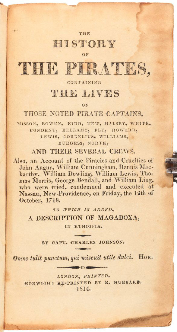 History of the Pirates 1814 (1 of 2)