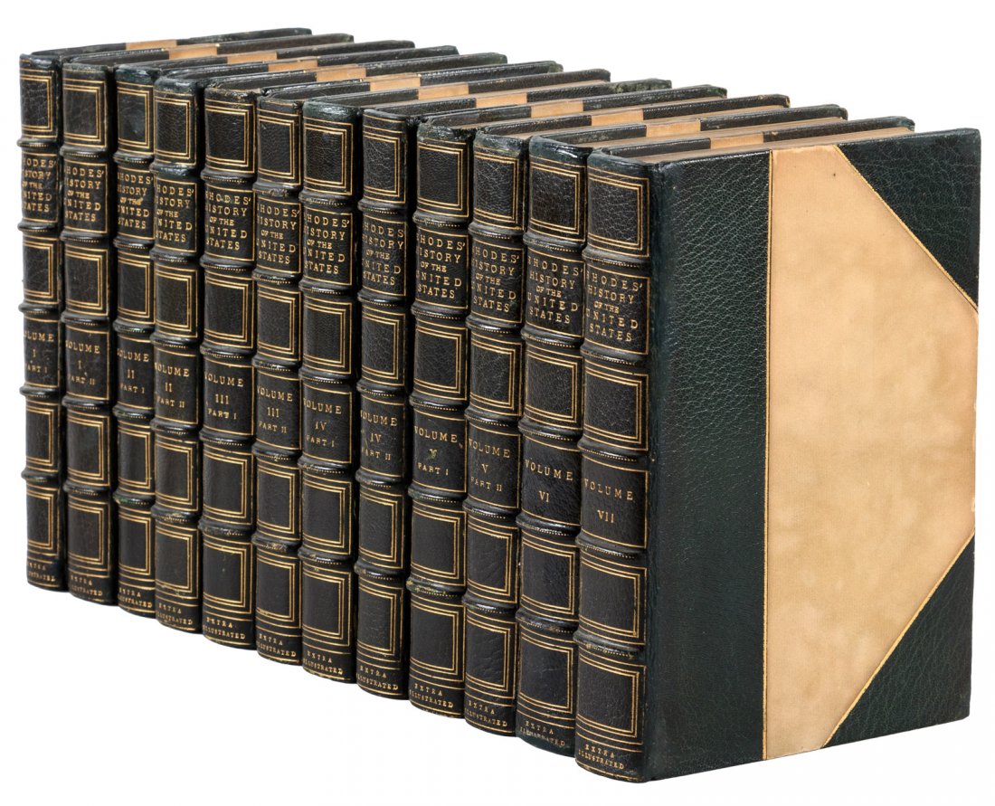 Rhodes History of the U.S. Extra-illustrated. (1 of 3)