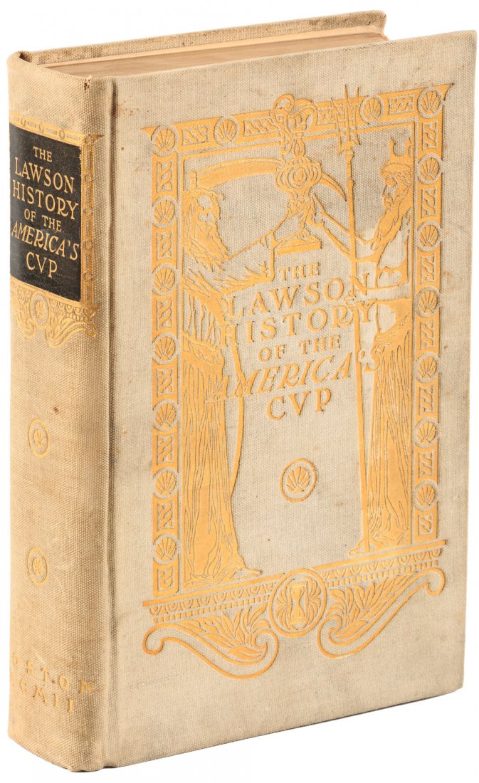 The Lawson History of the the America's Cup: Heading: Author: Thompson, Winfield M. Title: The Lawson History of the America's Cup. A Record of Fifty Years Place Published: Boston Publisher:[Thomson W. Lawson] Date Published: 1902 <