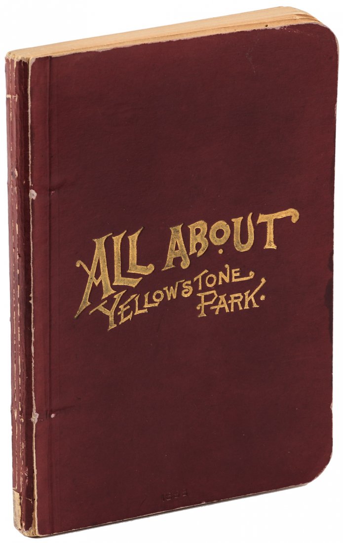 Guide to Yellowstone with map 1890 (1 of 2)