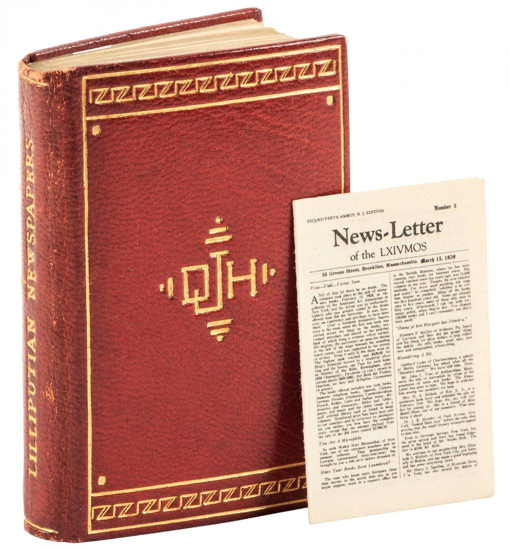 Miniature book bound by Sangorski & Sutcliffe (1 of 1)