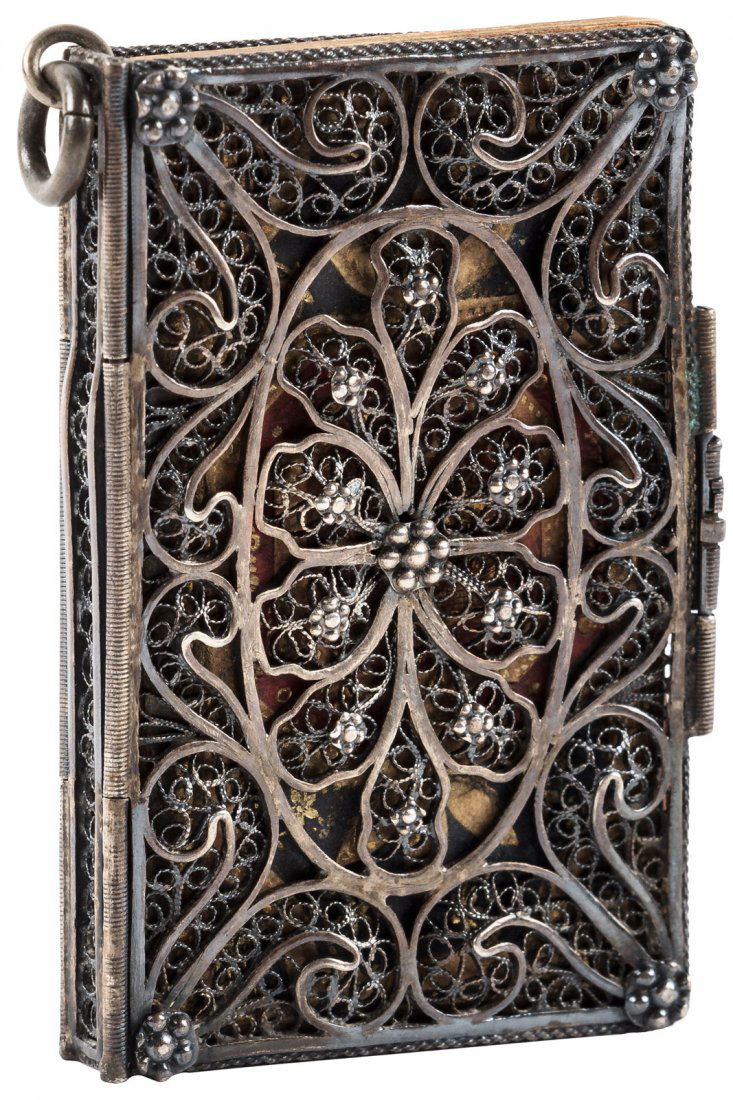 London Almanack for 1801 in silver case (1 of 4)