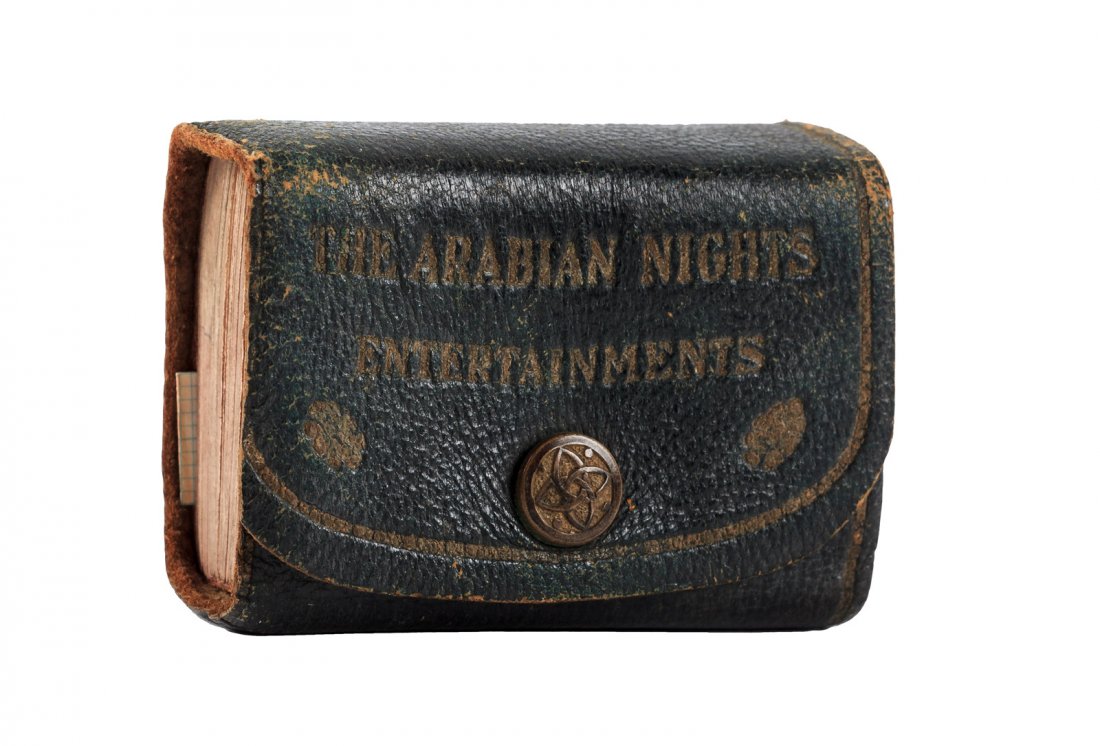 Arabian Nights Entertainment miniature: Heading: (Miniature Dictionary Publishers) Author: Title: The Arabian Nights Entertainments Place Published: New York Publisher:Miniature Dictionary Publishers Date Published: [c.1930]
