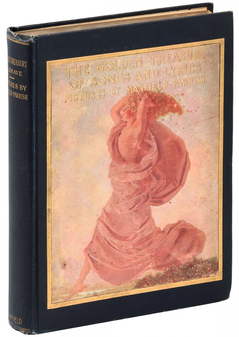 Palgrave's Golden Treasury Illus. by Maxfield Parrish: Heading: (Parrish, Maxfield) Author: Palgrave, Francis Turner Title: A Golden Treasury of Songs and Lyrics Place Published: New York Publisher:Duffield Date Published: 1911 Description: