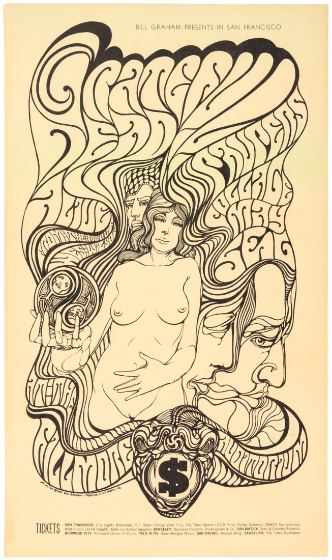 Grateful Dead at the Fillmore May 1967: Heading: (Bill Graham) Author: Wilson, Wes Title: Grateful Dead, The Paupers, Collage, & Alive at the Fillmore Auditorium Place Published: San Francisco Publisher:Bill Graham Date Published: