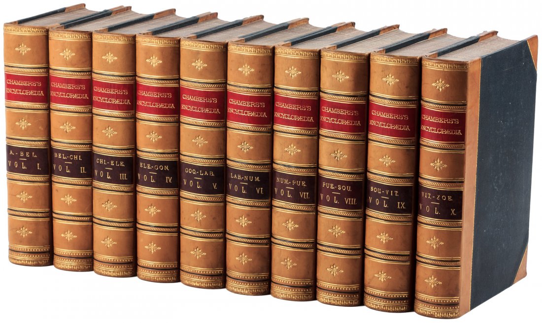 Chambers's Encyclopedia 10 volumes (1 of 1)