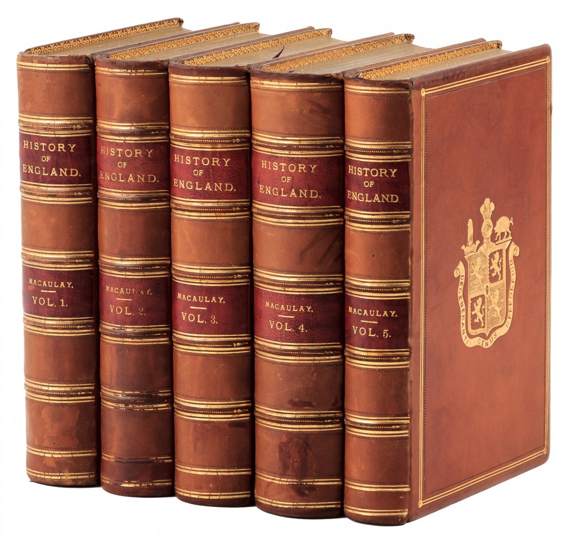 Macaulay's History of England full leather (1 of 2)