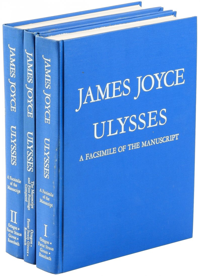 Facsimile of the manuscript of Ulysses by James Joyce (1 of 1)
