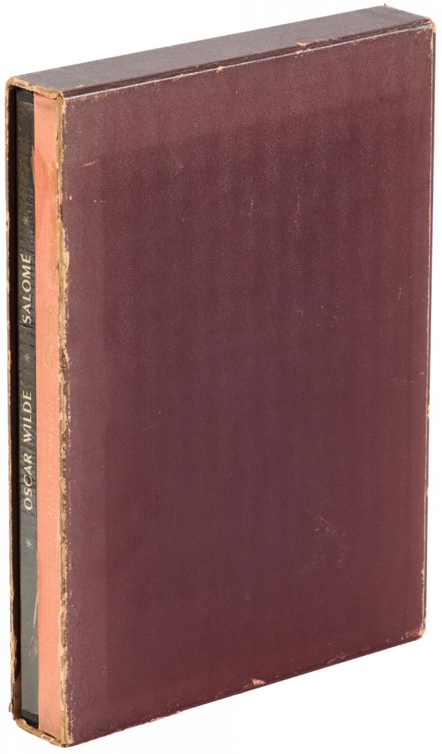Oscar Wilde's Salome illustrated by Andre Derain: Heading: Author: Wilde, Oscar Title: Salomé Place Published: Paris & London Publisher:Limited Editions Club Date Published: 1938 Description: 2 volumes. Volume 1 illustrate