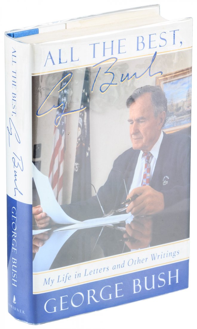 All the Best, George Bush signed bookplate (1 of 1)