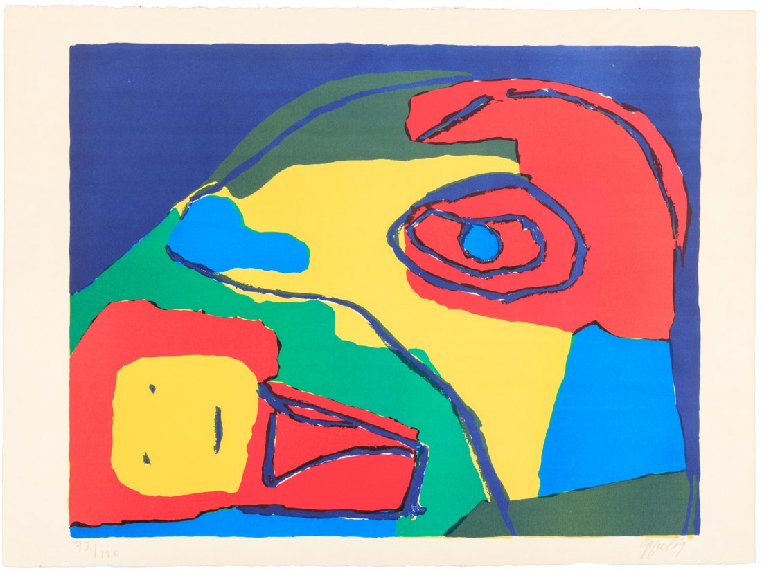 Karel Appel original color lithograph (1 of 1)