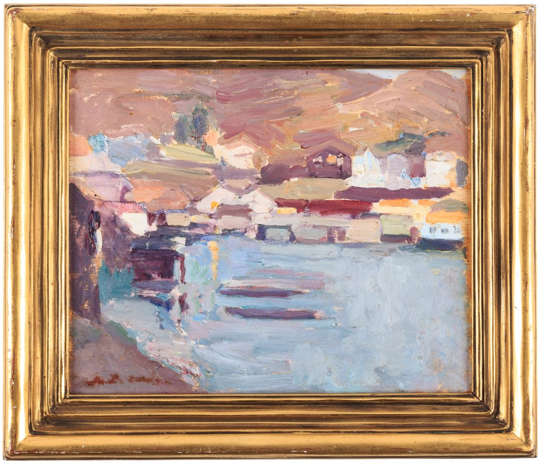 Oil painting by Anne Bremer (1 of 2)