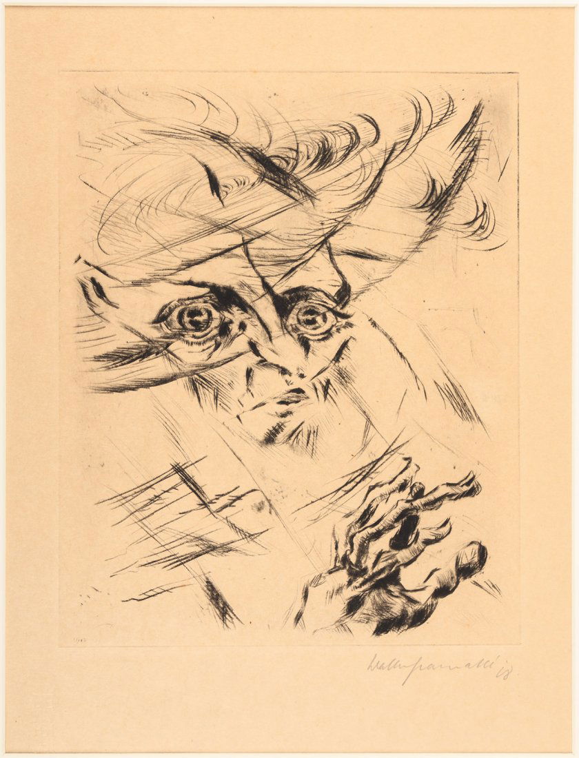 Walter Grammatte The Great Angst Self-Portrait (1 of 2)