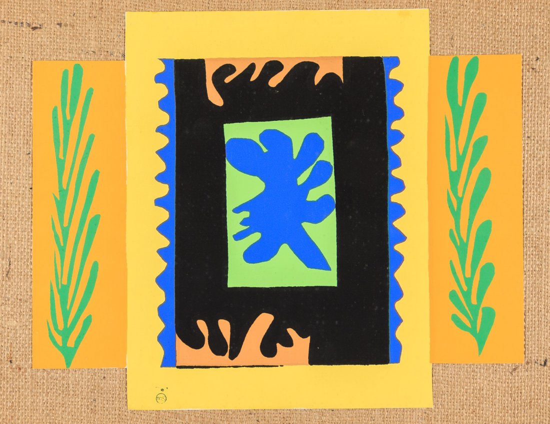 Mural Scrolls: Calder, Matisse, Matta, Miro: Heading: (Matisse) Author: Soby, James Thrall, introduction Title: Mural Scrolls: Calder, Matisse, Matta, Miro Place Published: New York Publisher:Katzenbach and Warren Date Published: 1949
