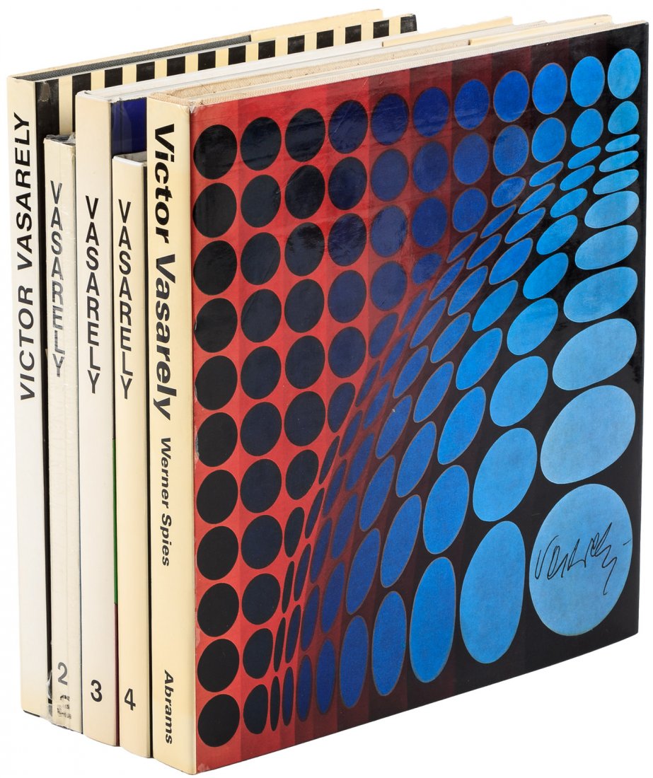 Victor Vasarely, 5 monographs (1 of 1)