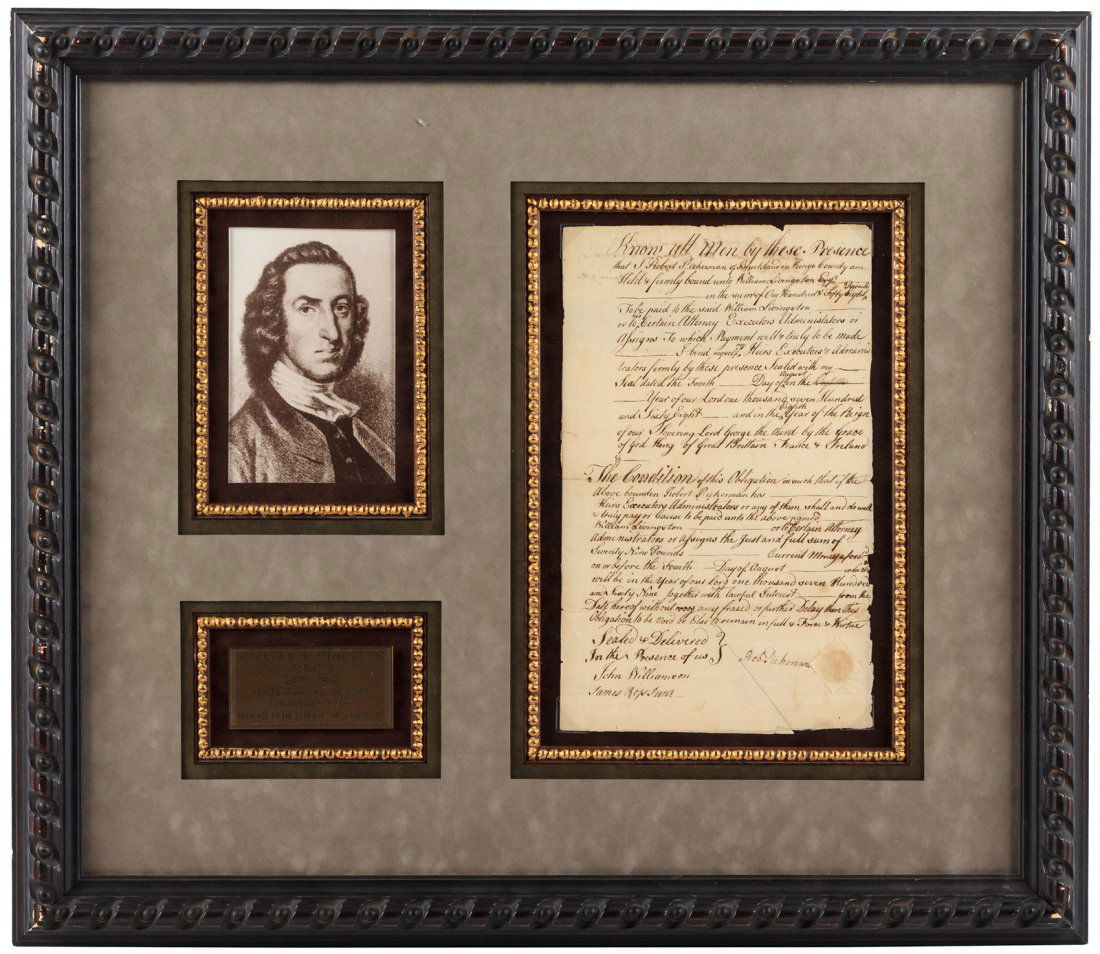 Wiliam Livingston Governor of New Jersey (1 of 2)