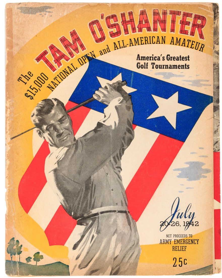 1942 Tam O'Shanter Nat'l Open program rare (1 of 3)