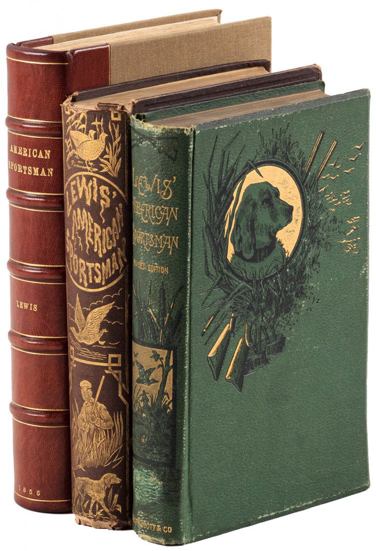 Lewis, The American Sportsman, 3 editions (1 of 1)