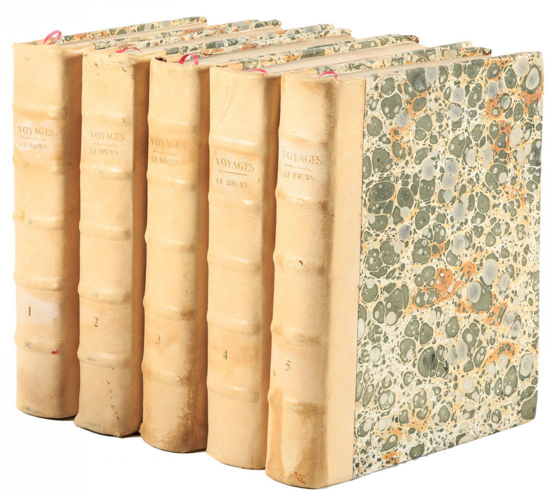 Le Brun's Voyages in the Levant: Heading: Author: Le Brun, Cornelius Title: Voyages de Corneille le Bruyn... Place Published: The Hague Publisher:P. Gosse & J. Neaulme Date Published: 1732 Description: 5 v