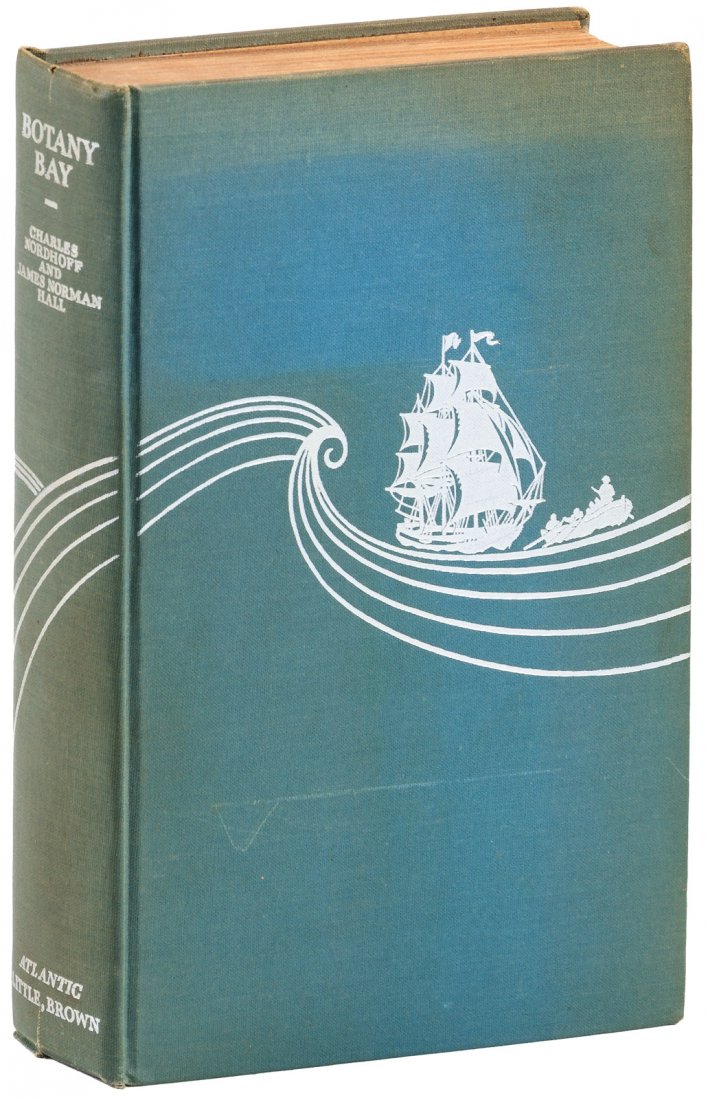 1st convict ship to Australia: Heading: Author: Nordhoff, Charles & Norman Hall Title: Botany Bay Place Published: Boston Publisher:Little, Brown Date Published: 1941 Description: Cloth decorated and let