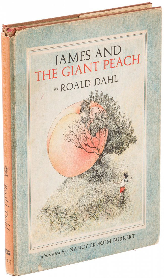 Roald Dahl James and the Giant Peach signed (1 of 6)