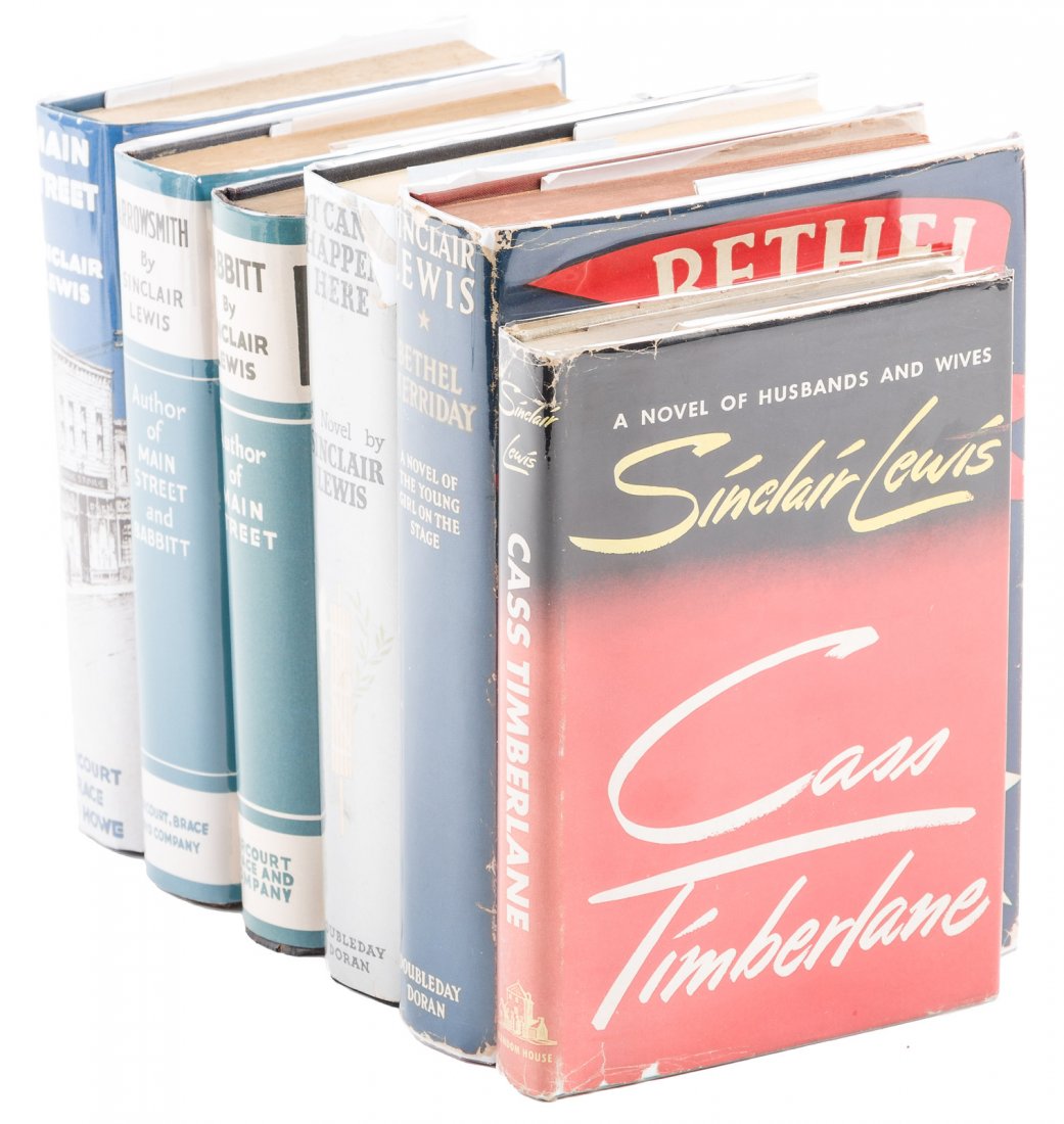 Six Sinclair Lewis First Editions (1 of 1)