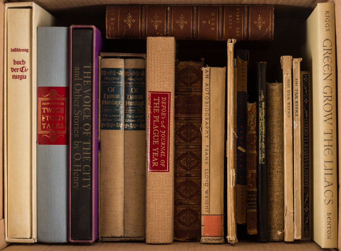 20 volumes of literature and miscellany (1 of 1)