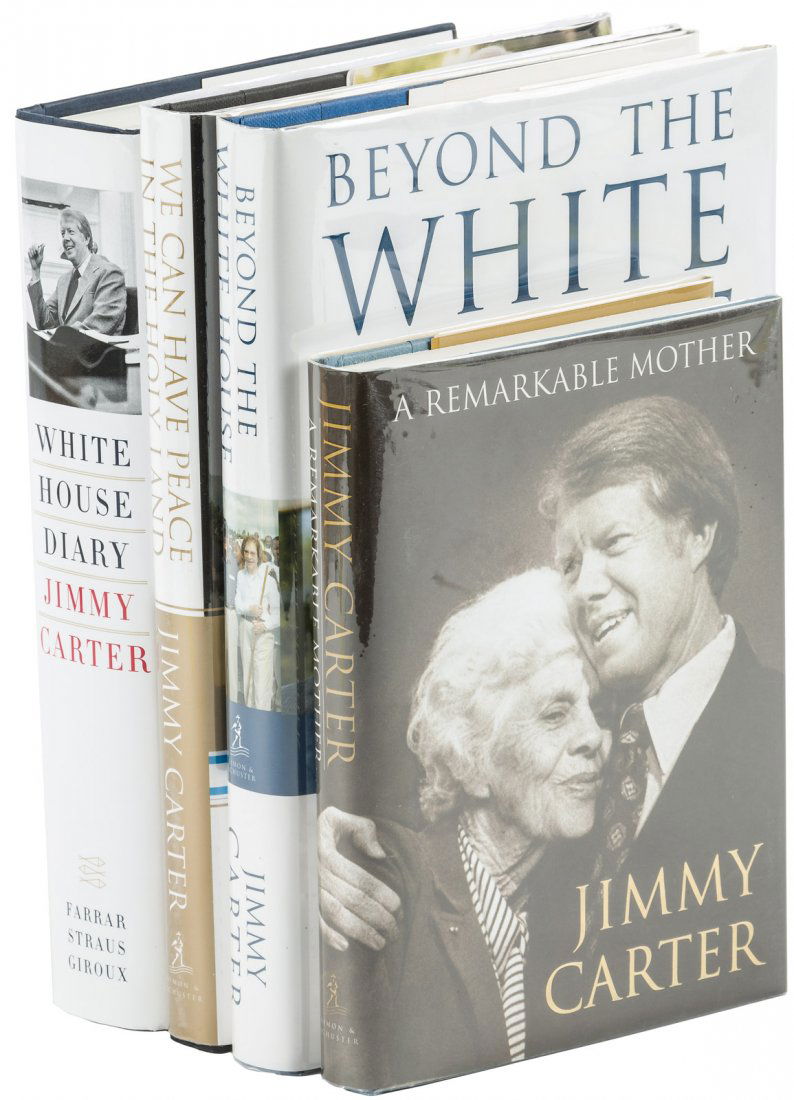 Four volumes signed by President Jimmy Carter (1 of 1)
