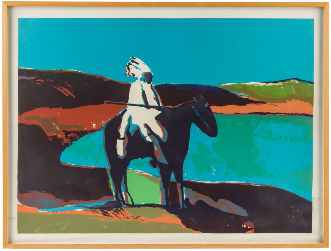 Fritz Scholder Warrior on Horseback (1 of 1)
