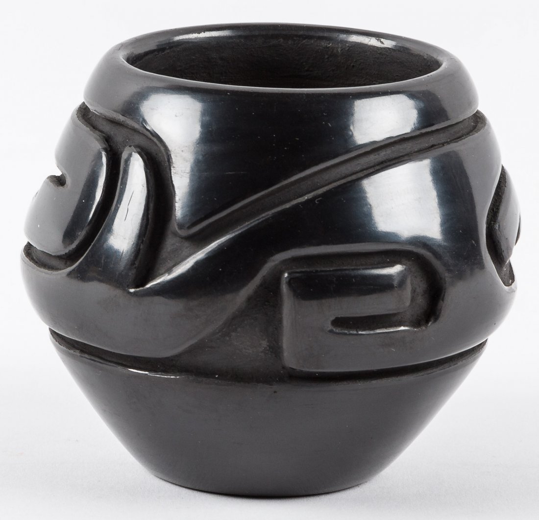 Small pot by Santa Clara Pueblo potter Stella Chavarria (1 of 1)