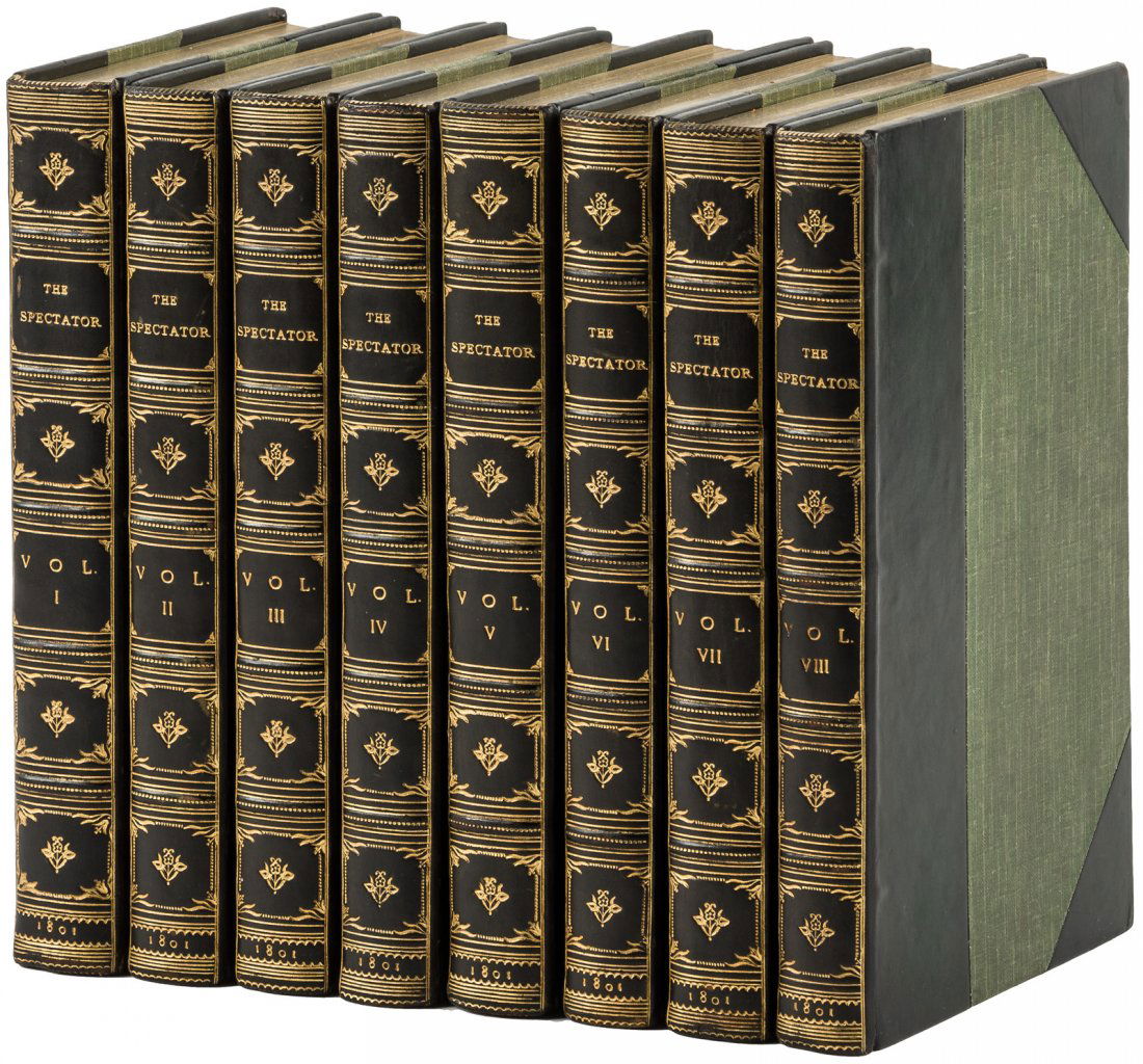 Addison & Steele the Spectator 1822 edition (1 of 3)