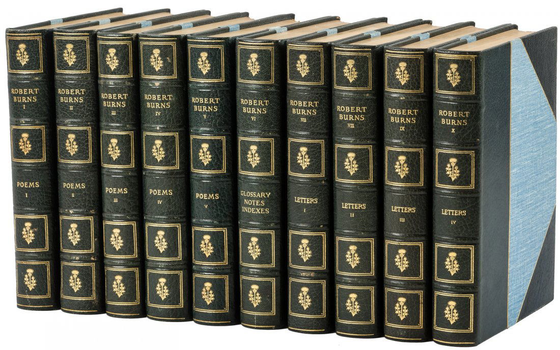 Complete works of Robert Burns Finely bound (1 of 3)